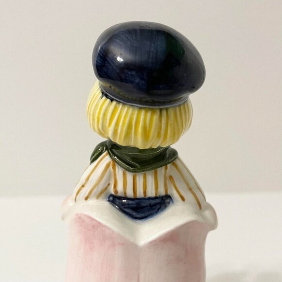 Vintage Disney Its A Small World Dutch Boy Ceramic 6 Inch Tall - Picture 12 of 16